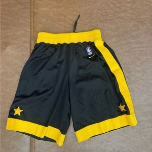 VTG Nike Los Angeles Lakers Rewind Shorts Black Medium NBA Basketball M
